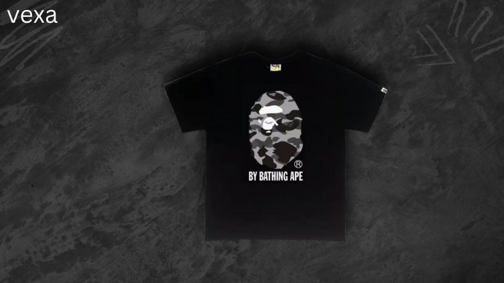 BAPE-TSHIRT GREY