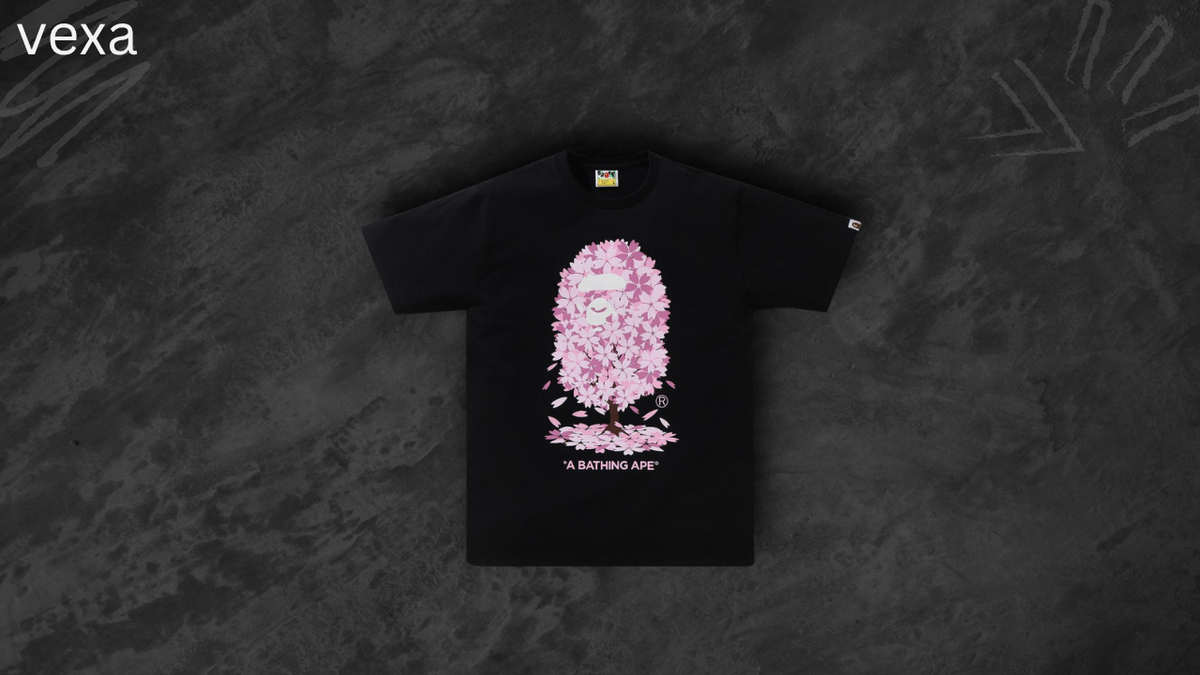 PINK BAPE T-SHIRT