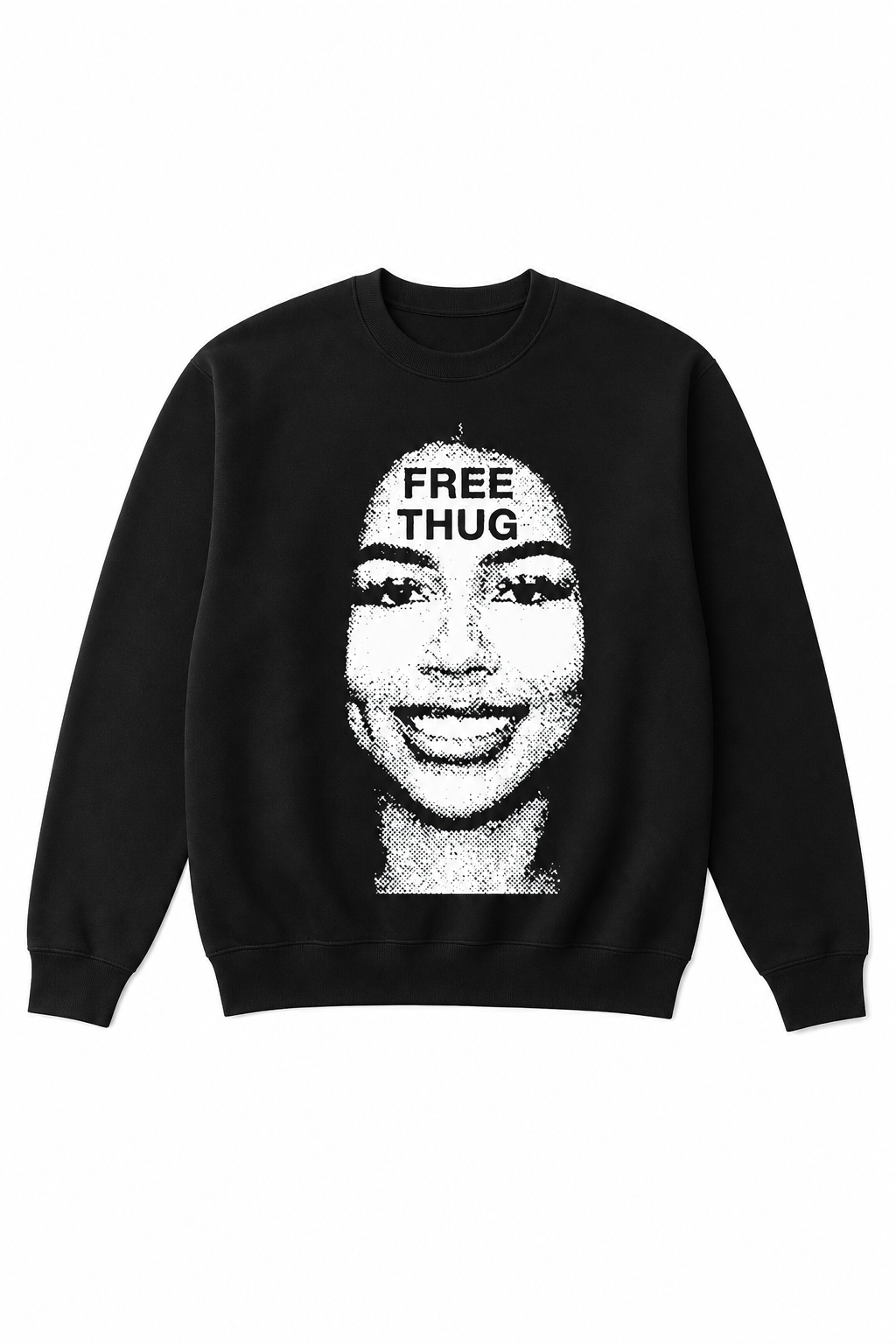 FREE THUG CREWKNECK