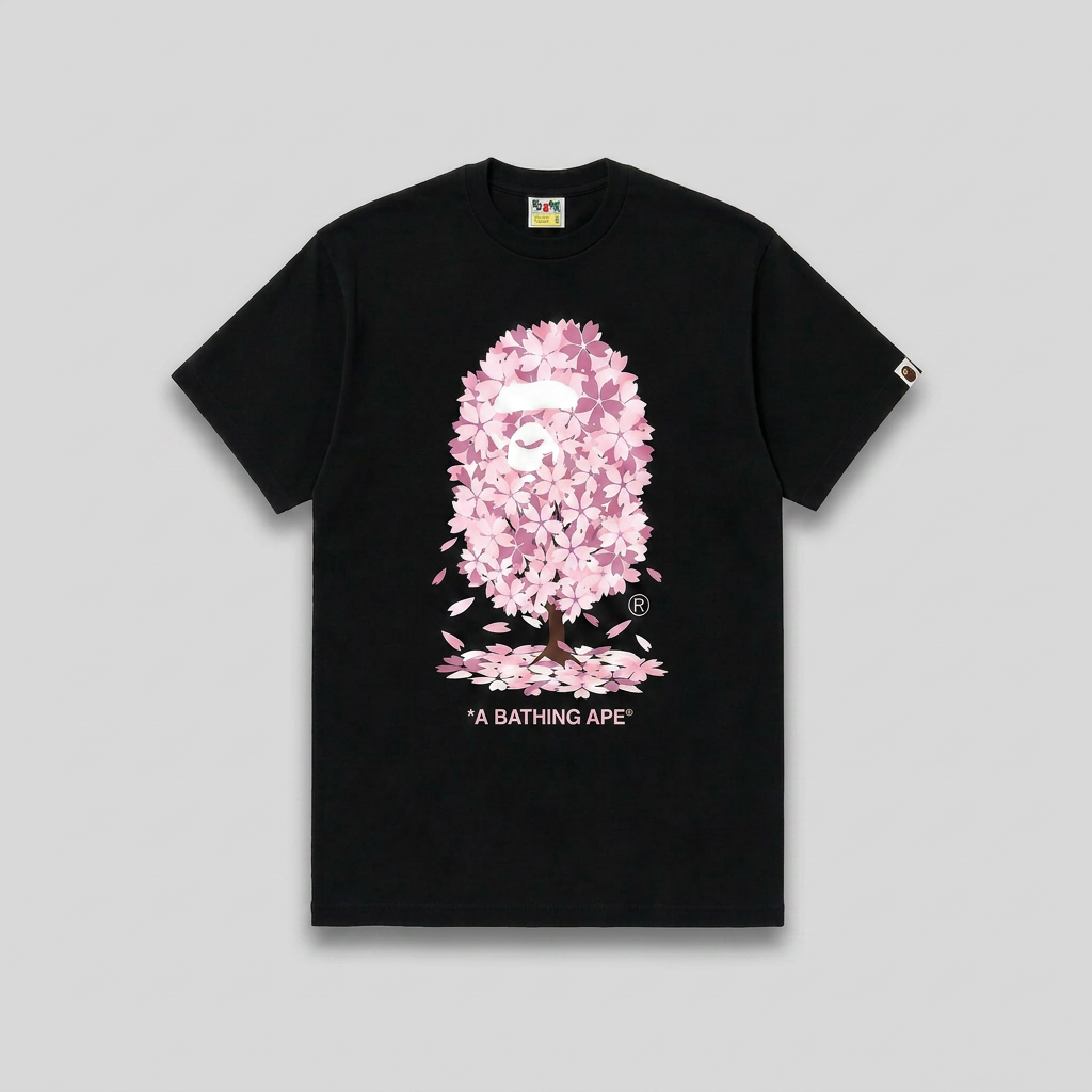PINK BAPE T-SHIRT