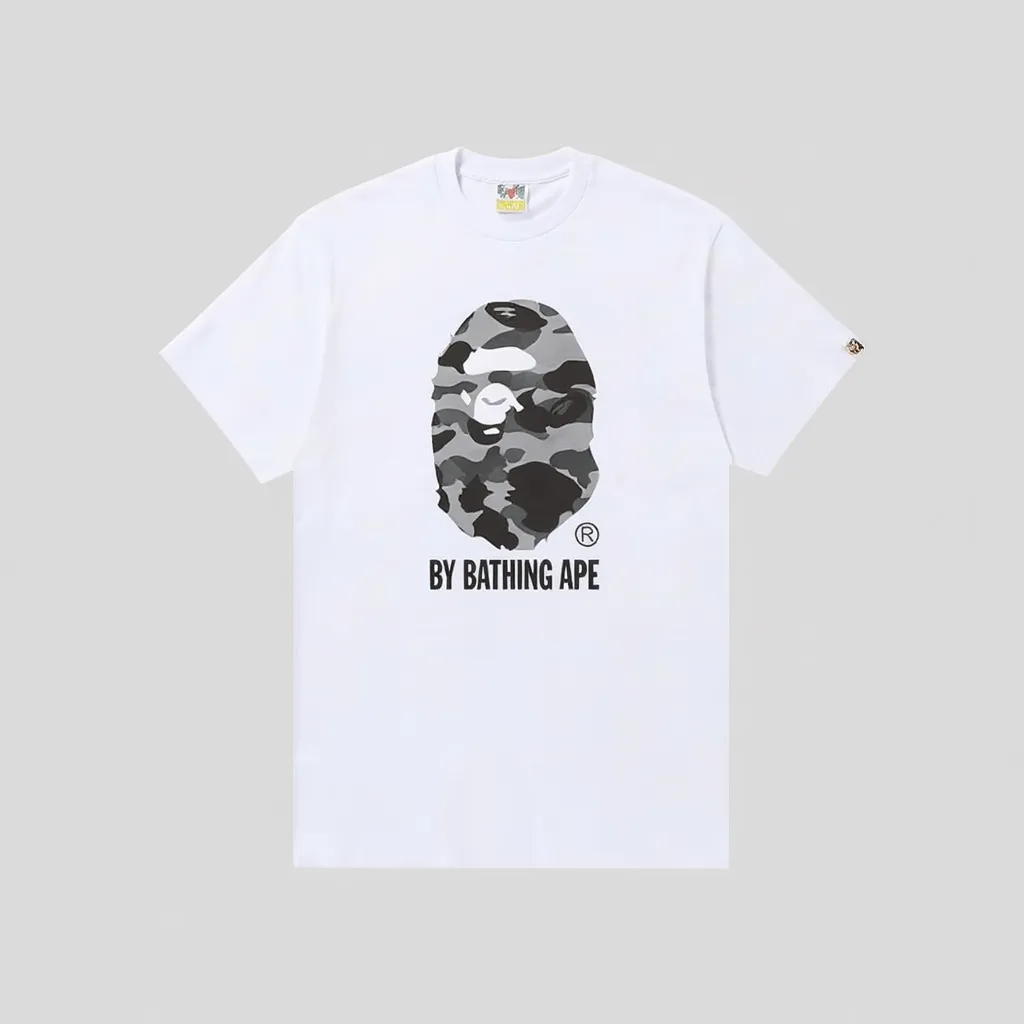 BAPE-TSHIRT GREY