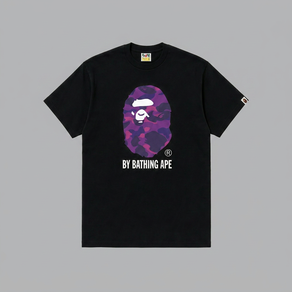 PURPLE BAPE T-SHIRT