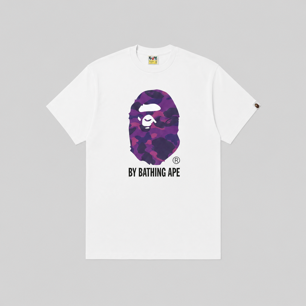 PURPLE BAPE T-SHIRT